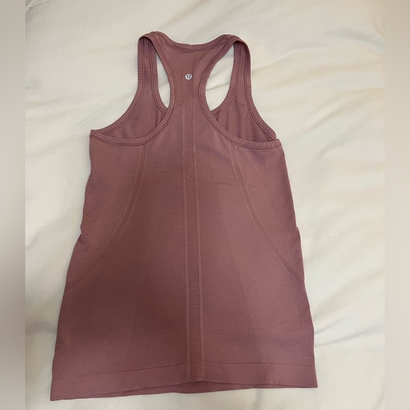 lululemon Swifty Tech Navy and Lilac Tank Tops - Picture 7 of 9
